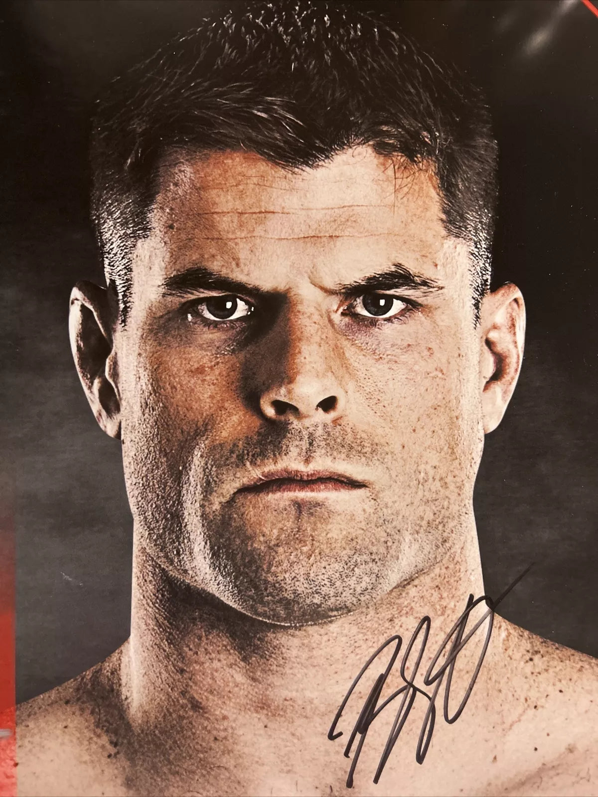 UFC on Fuel TV: Silva vs Brian Stann Signed Event Poster SBC JAPAN