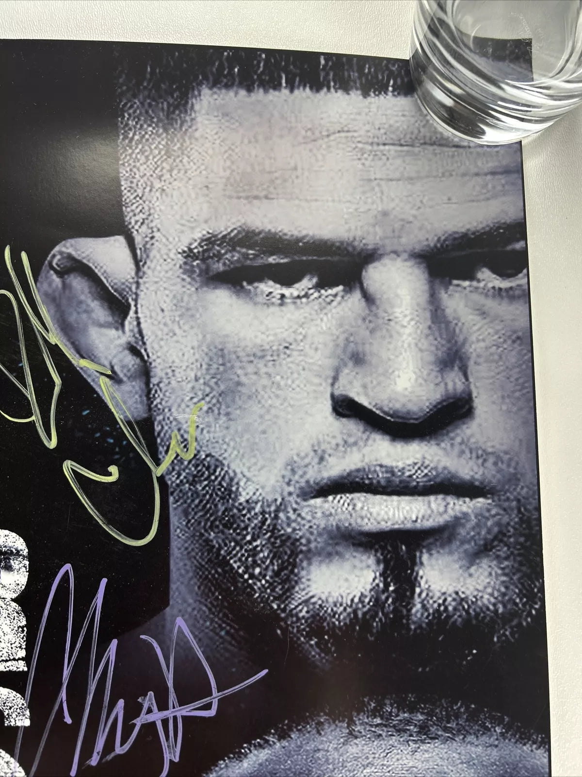 Gamebred Boxing 4 Roy jones Jr VS Pettis Signed event poster SBC