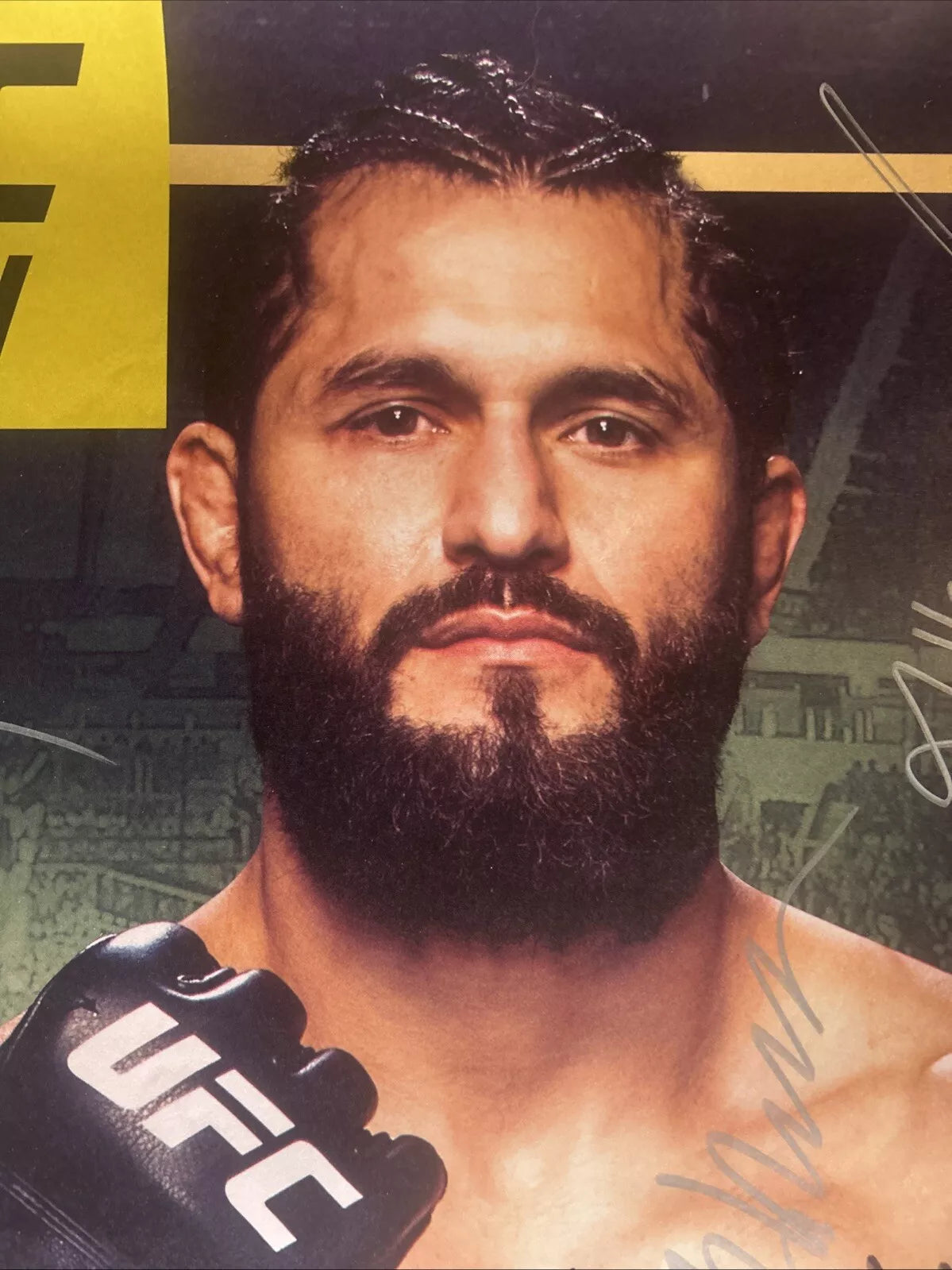UFC 261 Usman vs. Gamebred Masvidal 2 Signed Event Poster SBC Jacksonville