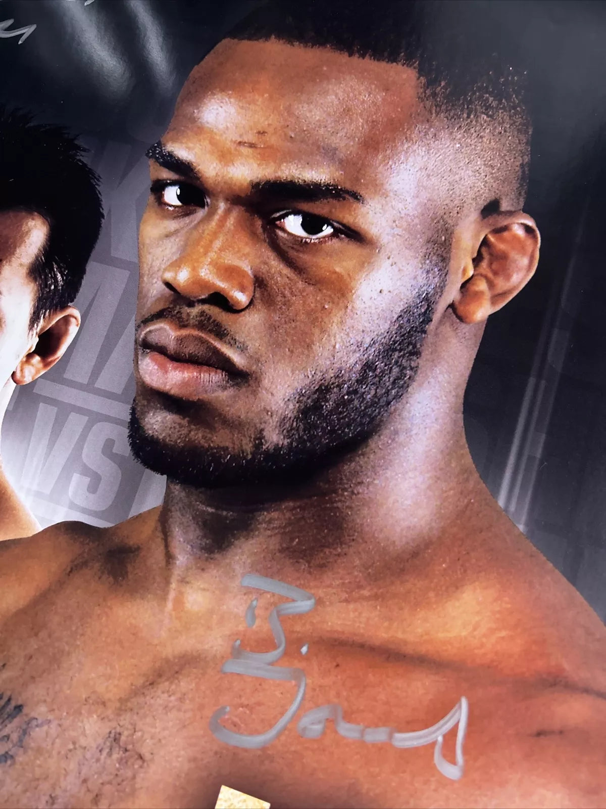 UFC Jon Jones vs. Matyushenko Signed Event Poster SBC