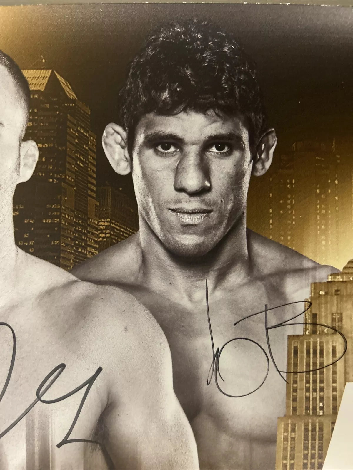 WSOF 34 Justin Gaethje vs Firmino signed event Poster SBC