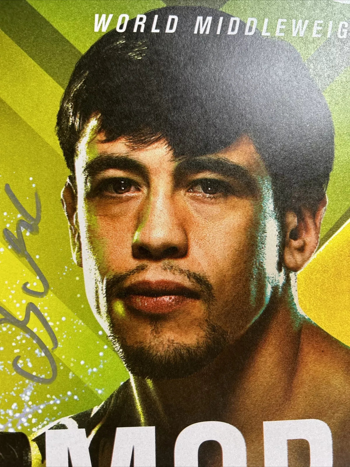 UFC 263 Signed Event Poster SBC Adesanya vs. Vettori 2 Nate Diaz