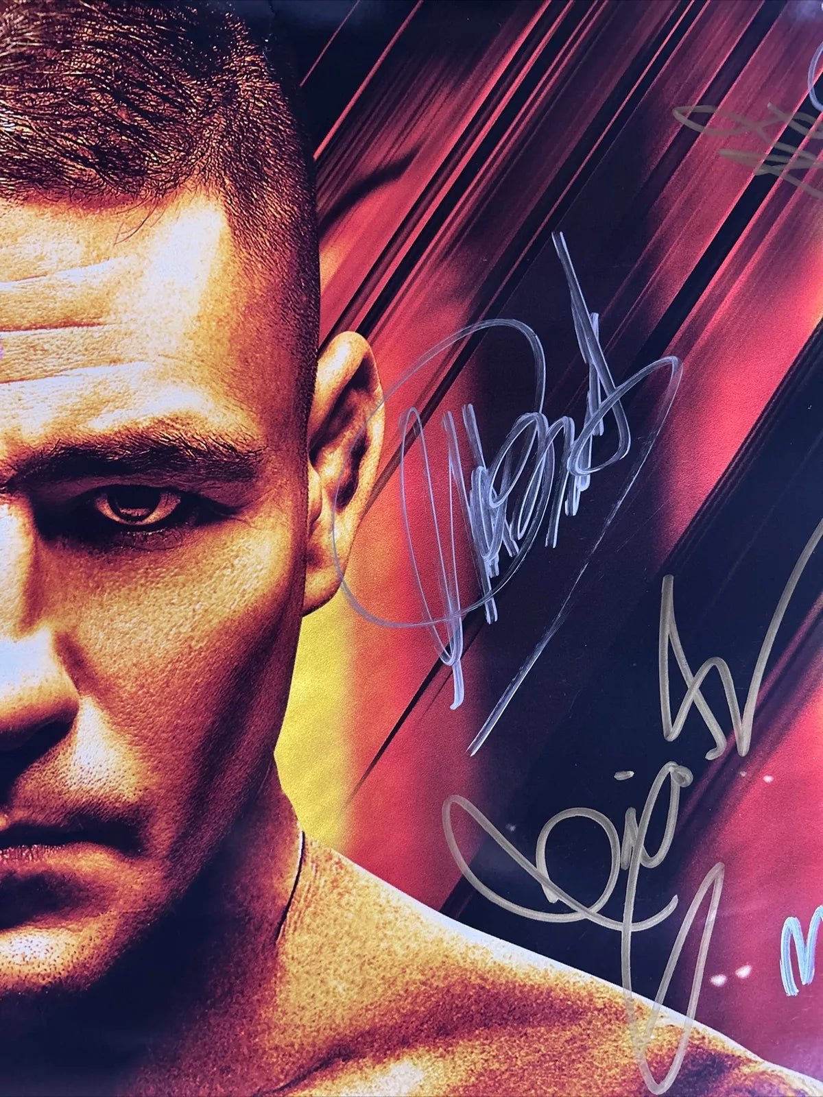 Eagle FC 46 Diego Sanchez Vs Kevin Lee signed event poster SBC