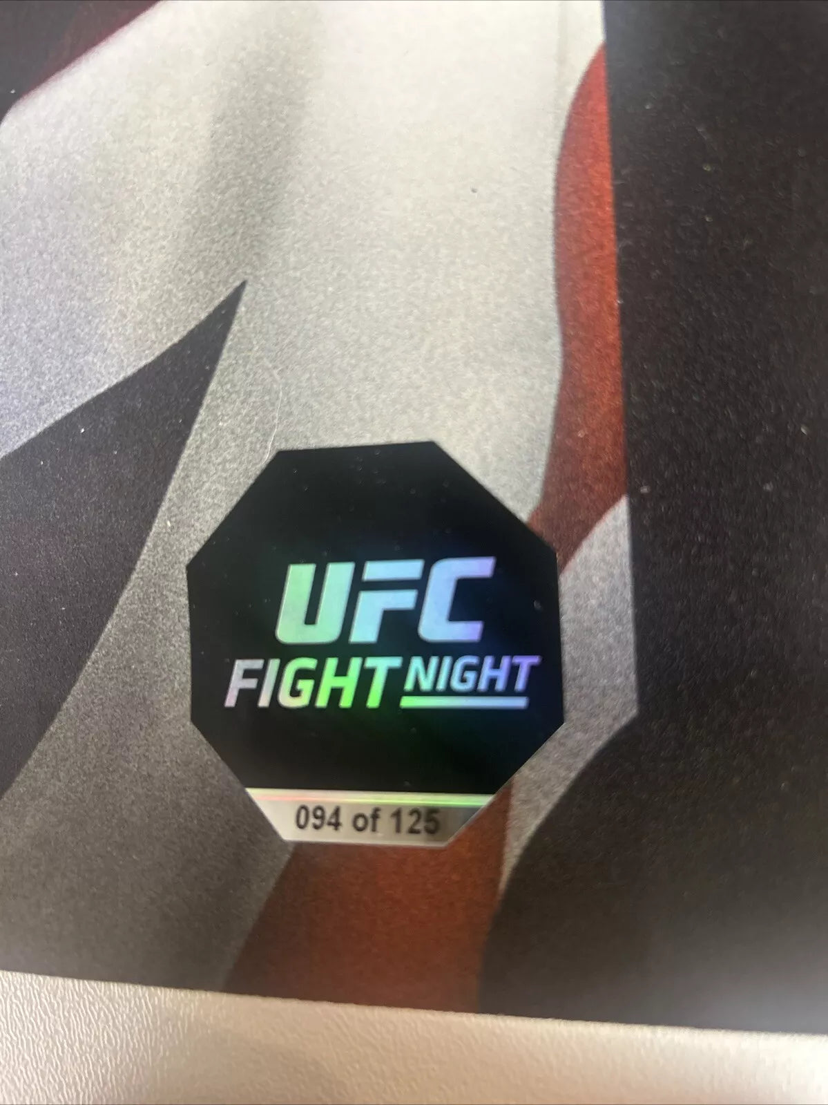 UFC Leon Rocky Edwards Vs Rafael ‘RDA’ Dos Anjos Signed Event Poster SBC