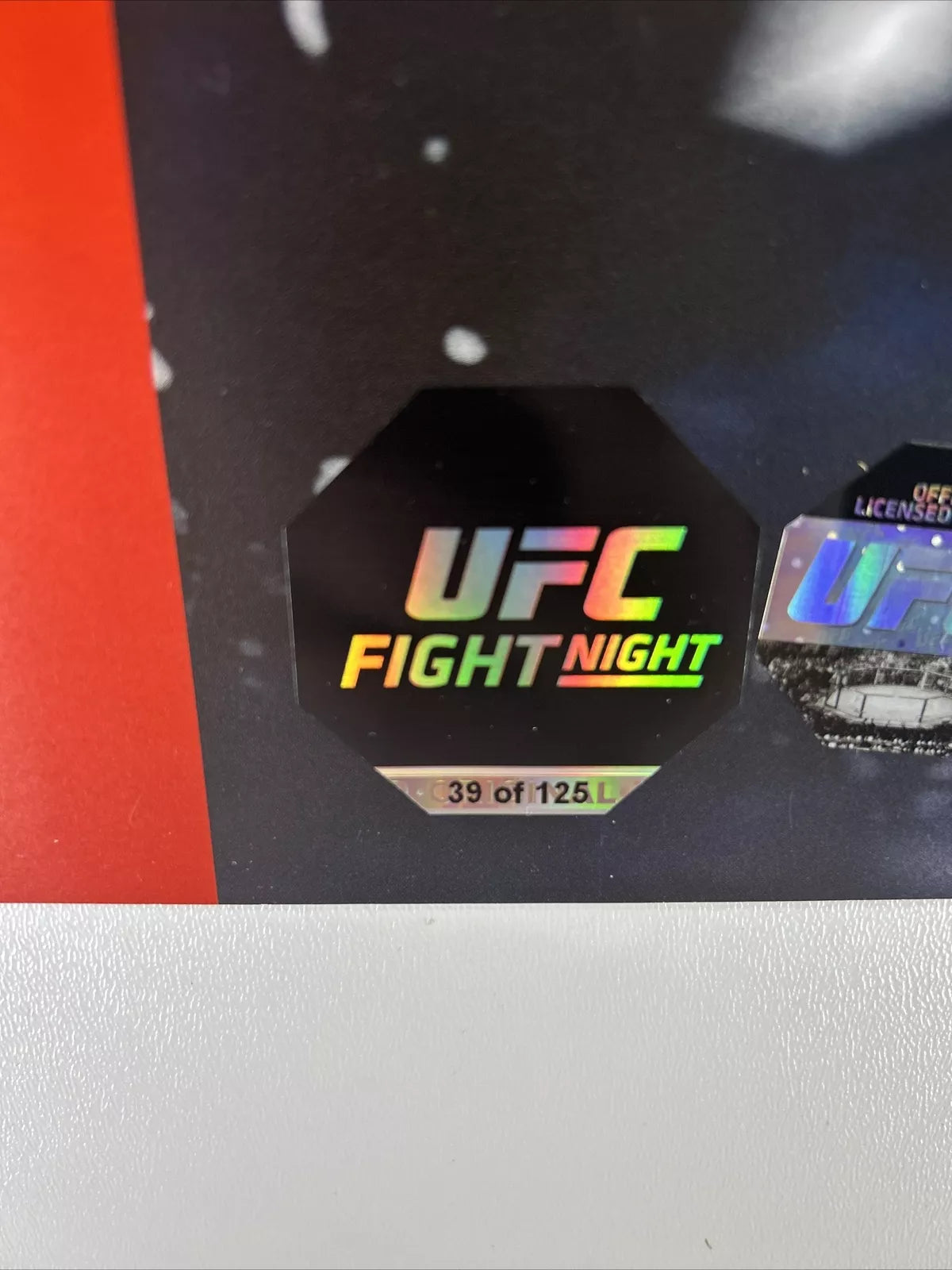 UFC on Fox 26 Signed Event Poster SBC Robbie Lawler vs. Rafael dos Anjos