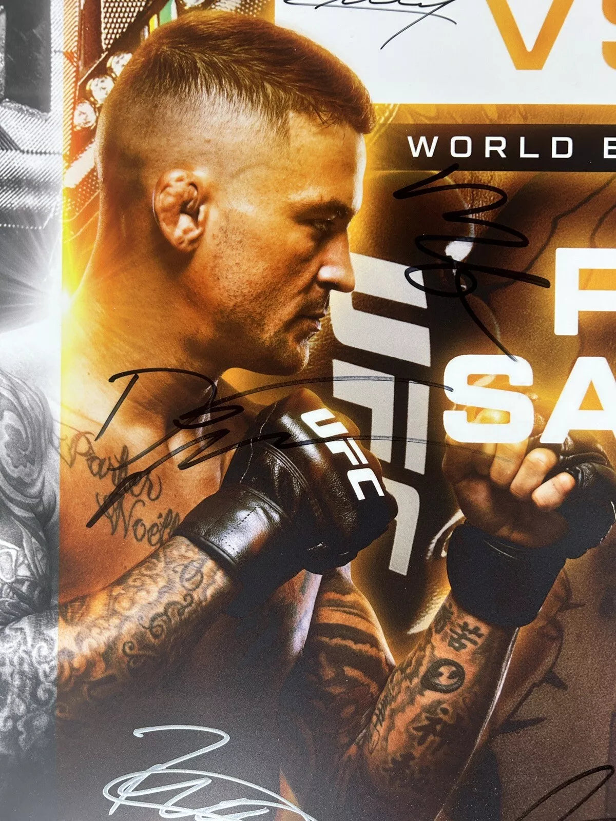 UFC 299 Sean O'Malley Vs Chito Vera 2 Signed Event Poster SBC