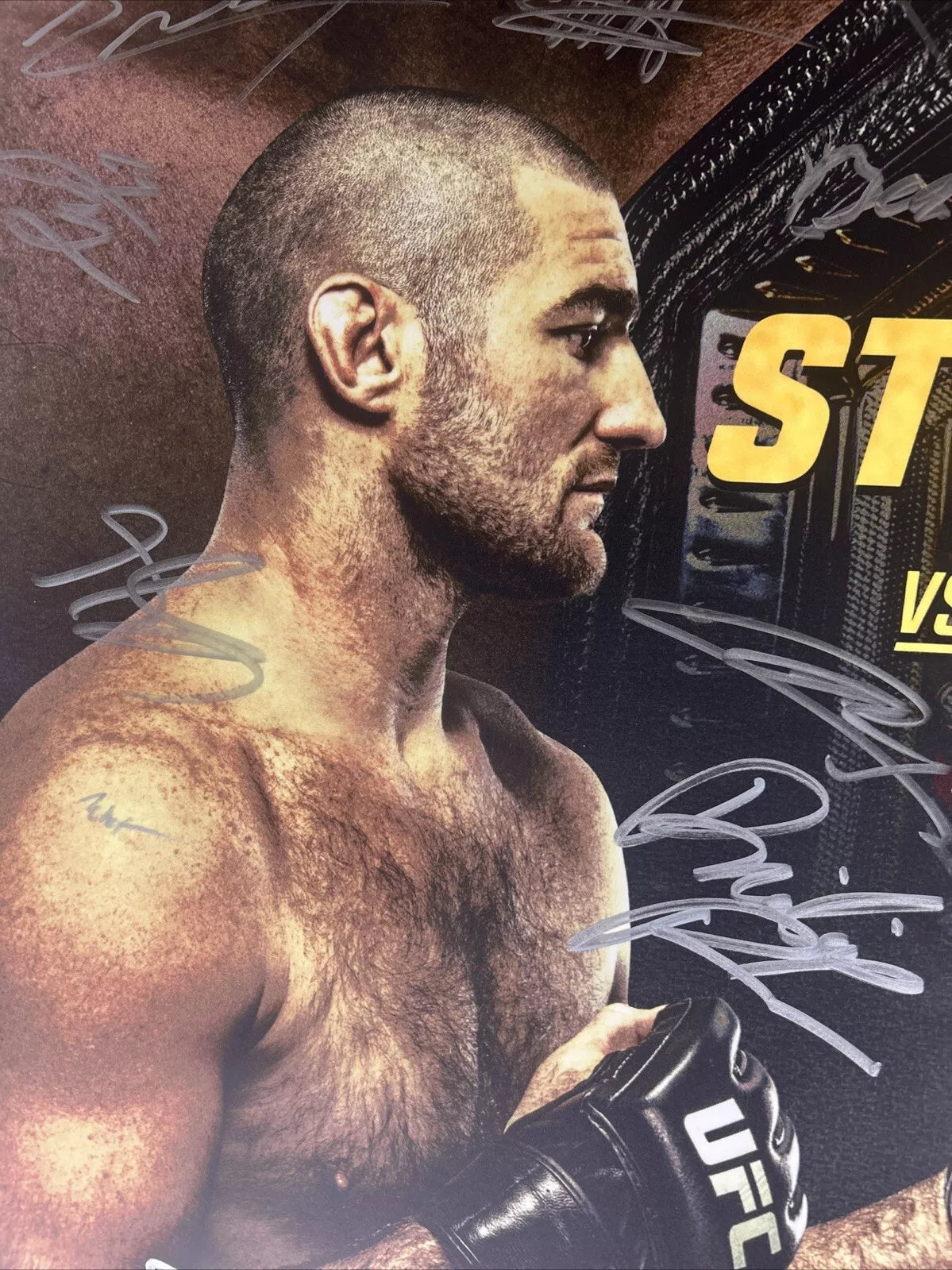 UFC 302 Islam Makhachev Vs Dustin Poirier Signed Event Poster SBC