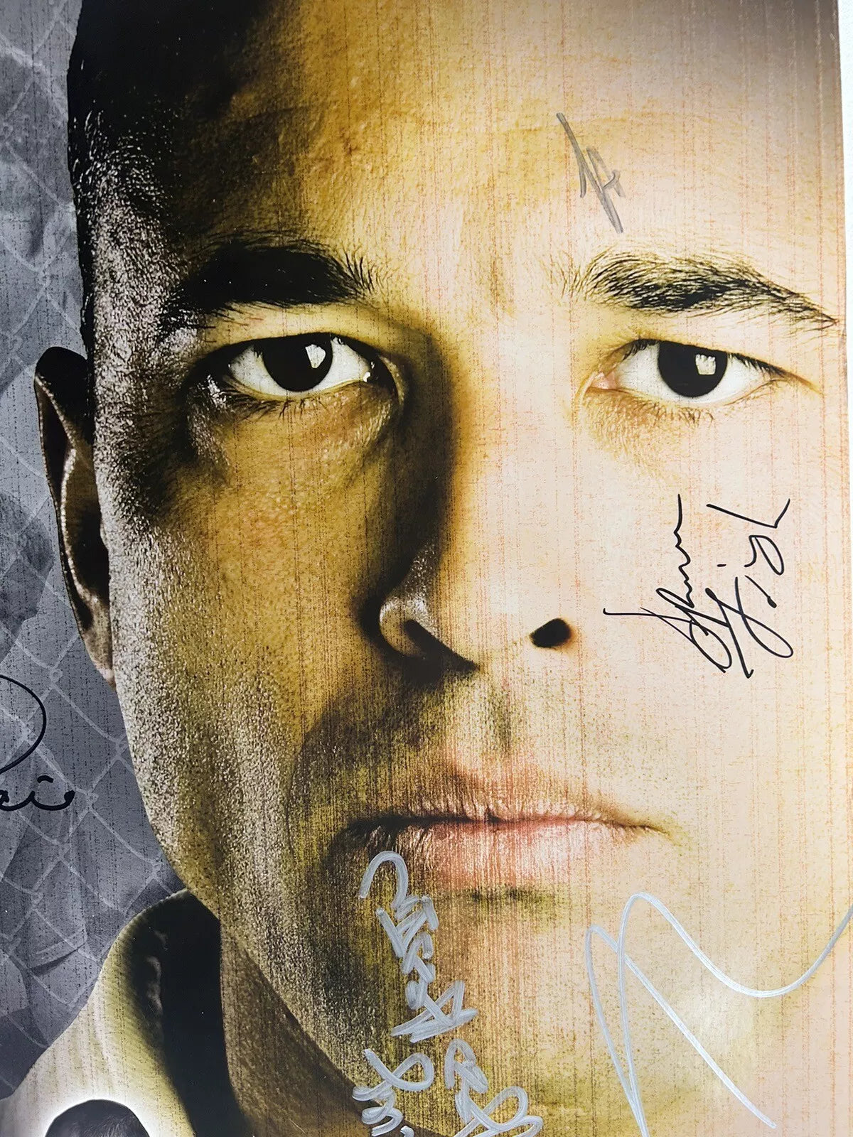 UFC 60 Matt Hughes Vs Royce Gracie Signed Event Poster SBC