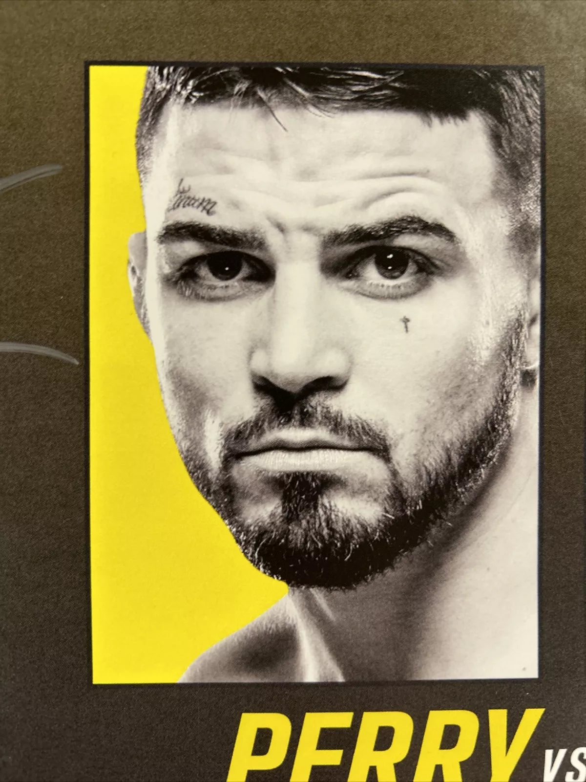 UFC Luke Rockhold Vs Branch Signed Event Poster SBC Usman, Gilbert, Mike Perry