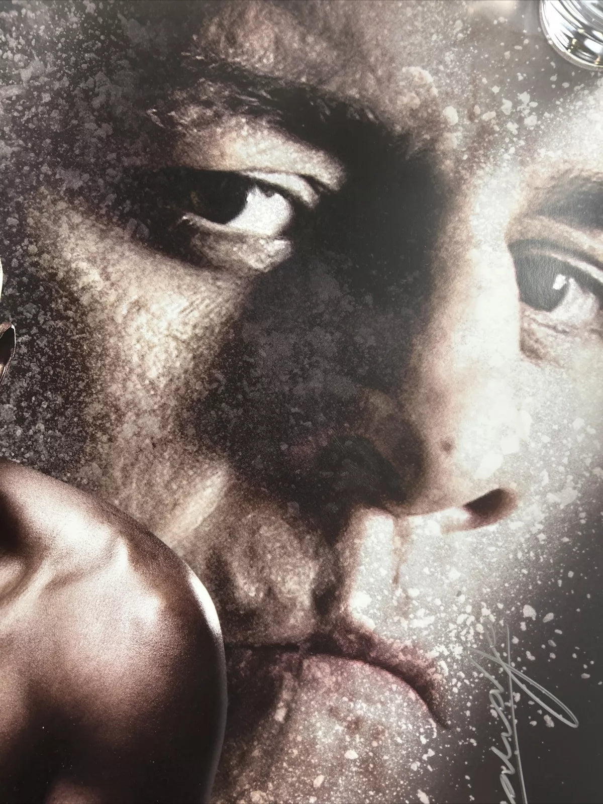 UFC 183 Anderson Silva Vs Nick Diaz Signed Event Poster SBC