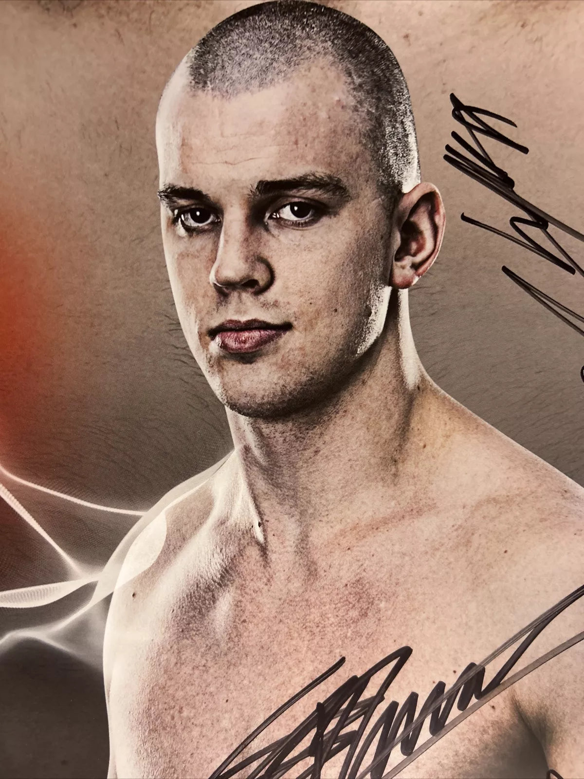 UFC on Fuel TV: Silva vs Brian Stann Signed Event Poster SBC JAPAN