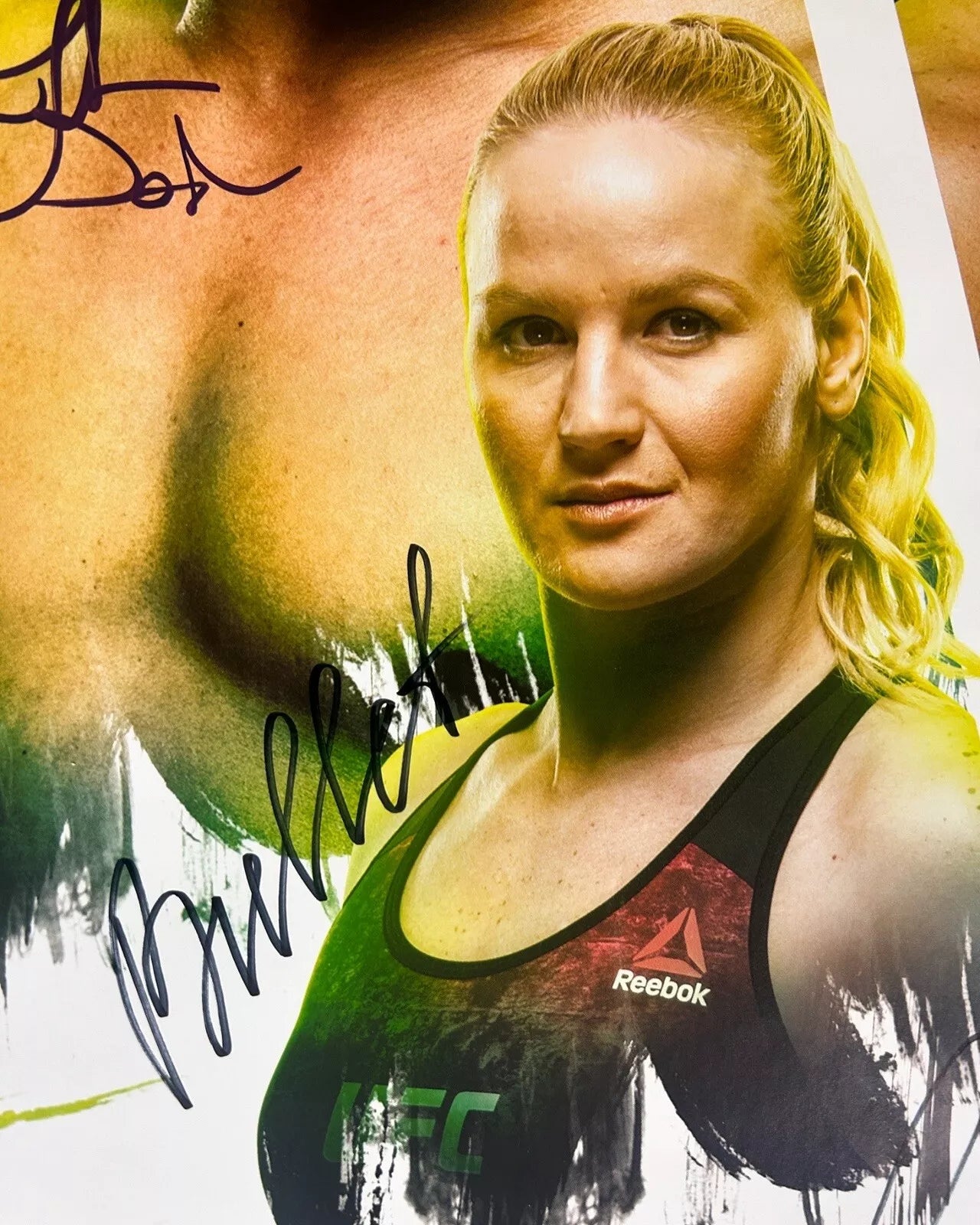 UFC Lyoto Machida Vs Eryk Anders Signed Event Poster SBC