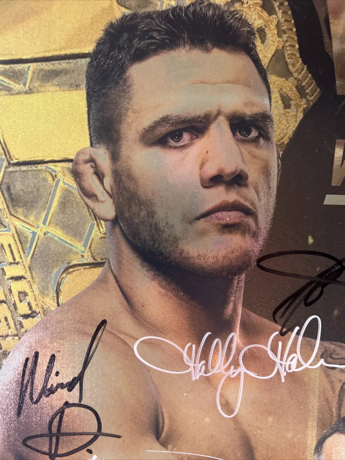 UFC 225 Whittaker Vs Yoel Romero 2 Signed Event Poster SBC