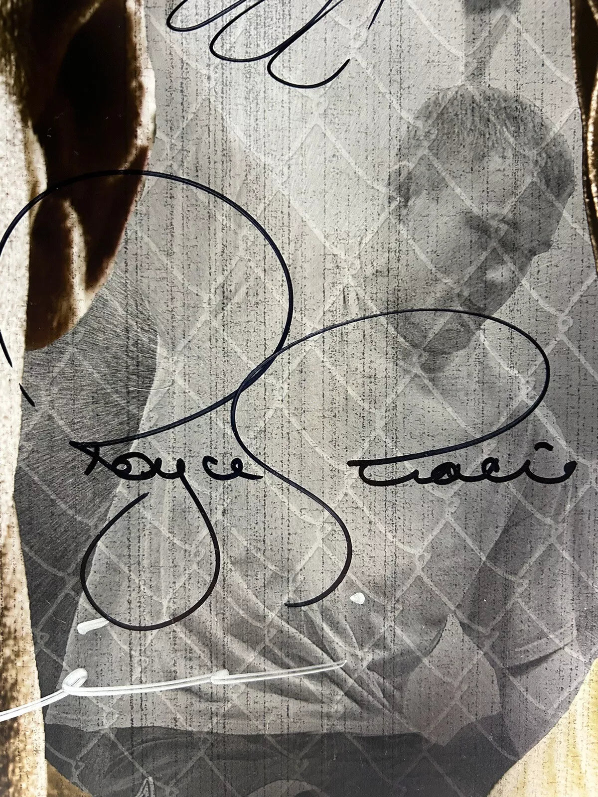 UFC 60 Matt Hughes Vs Royce Gracie Signed Event Poster SBC