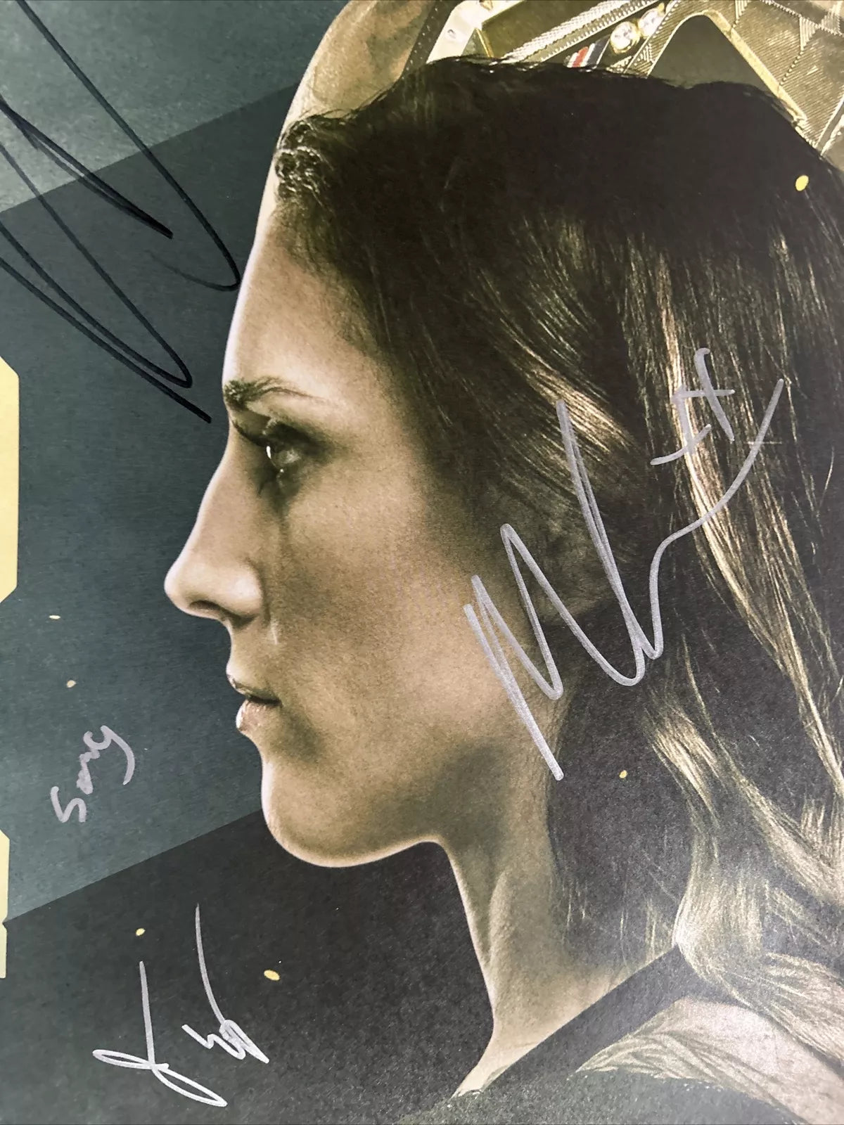 UFC 259 Jan Blachowicz vs. Israel Adesanya Signed Event Poster SBC