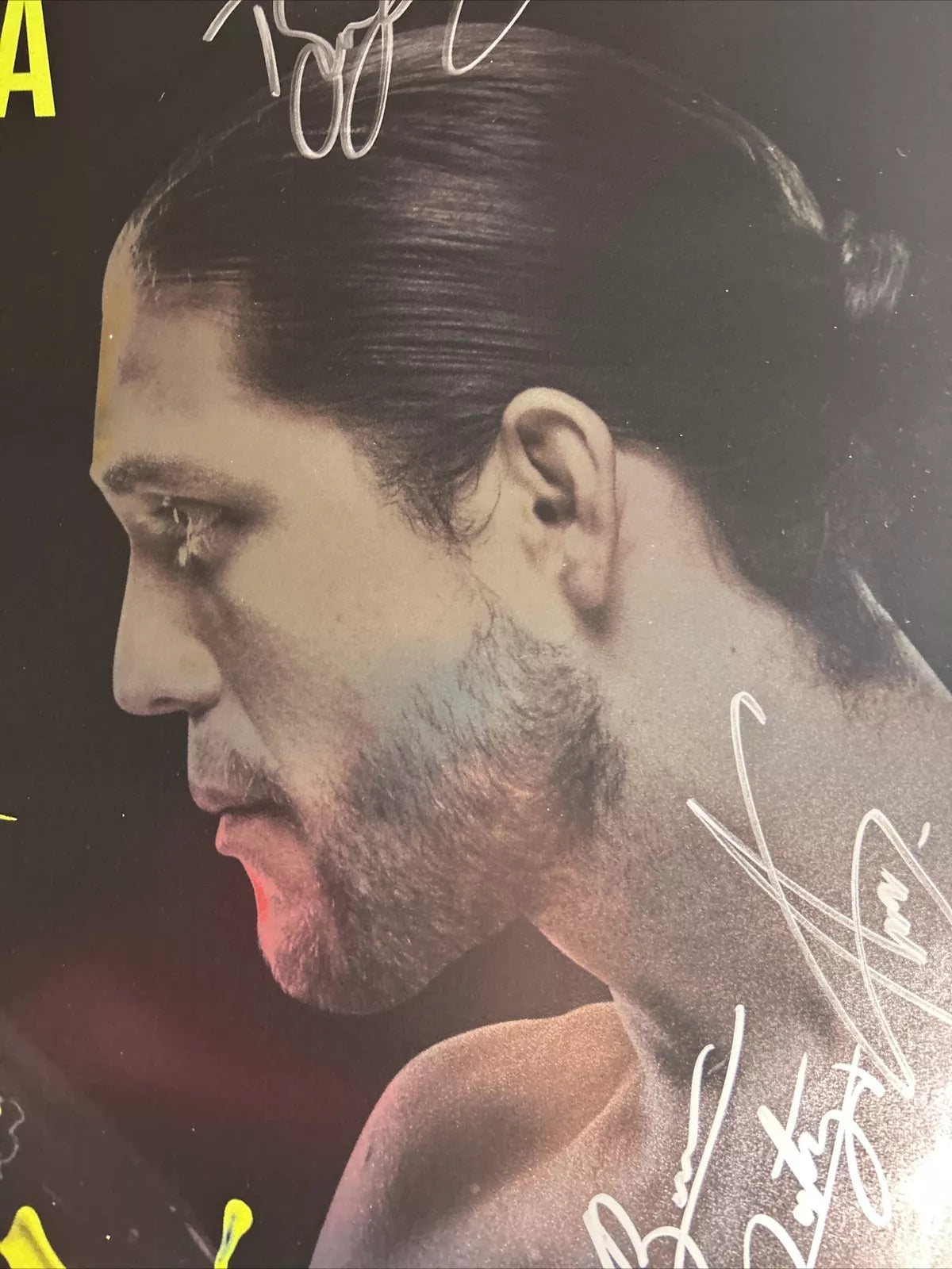 UFC 222 Cris Cyborg, Brian Ortega Vs Frankie Edgar Signed Event Poster SBC