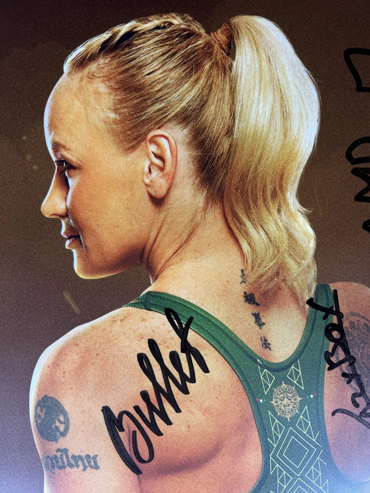 UFC 306 Sphere Suga Sean O'Malley Vs Merab Signed Event Poster SBC FREE Ticket Stub