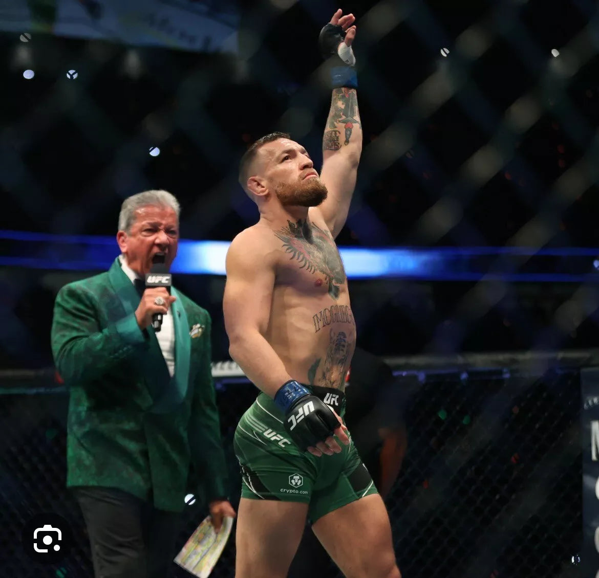 UFC 264 Conor McGregor V dustin Poirier Signed Event Poster SBC