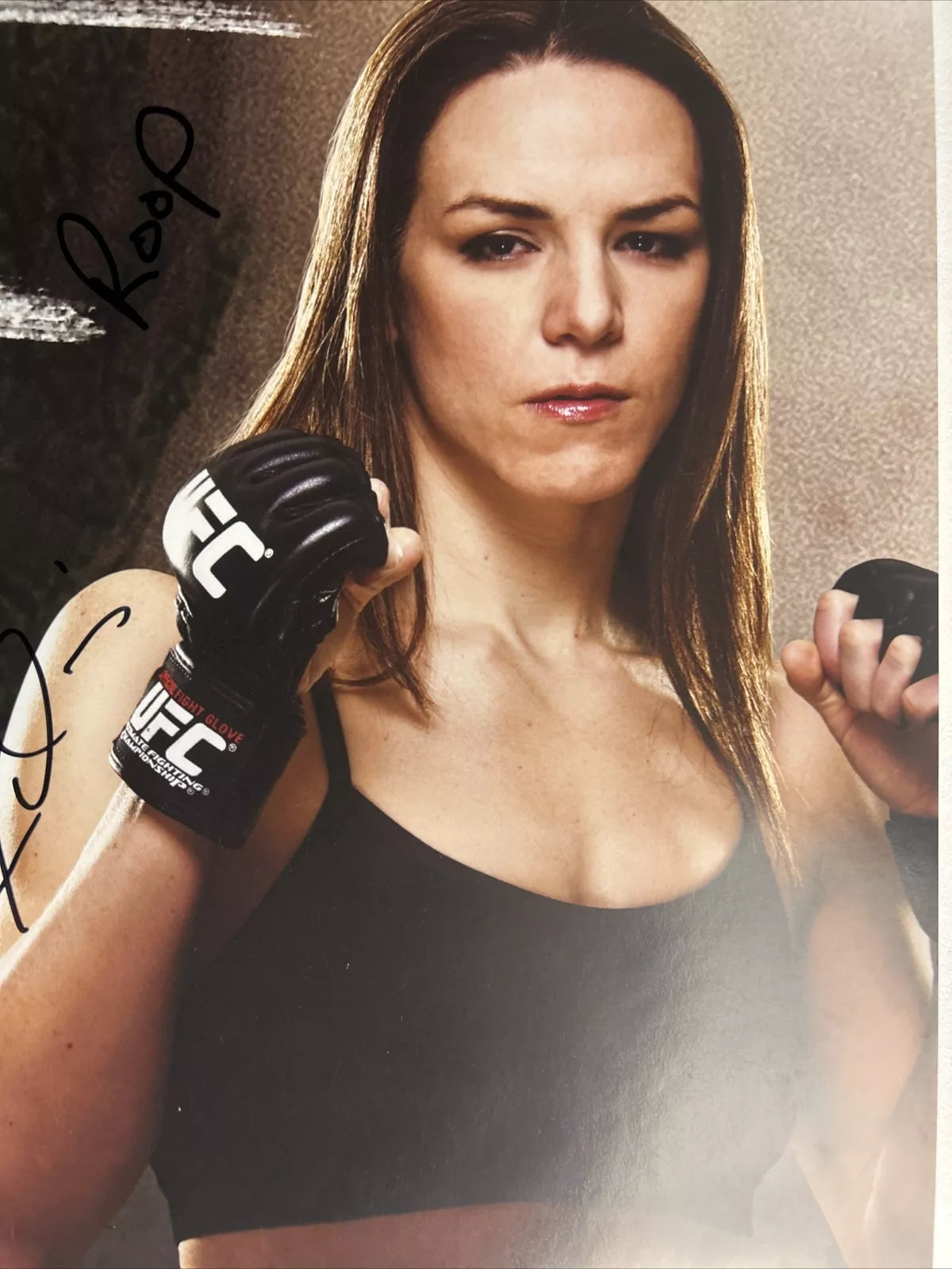 UFC 175 Weidman Vs Machida Signed Event Poster Ronda Rousey SBC Free Stub