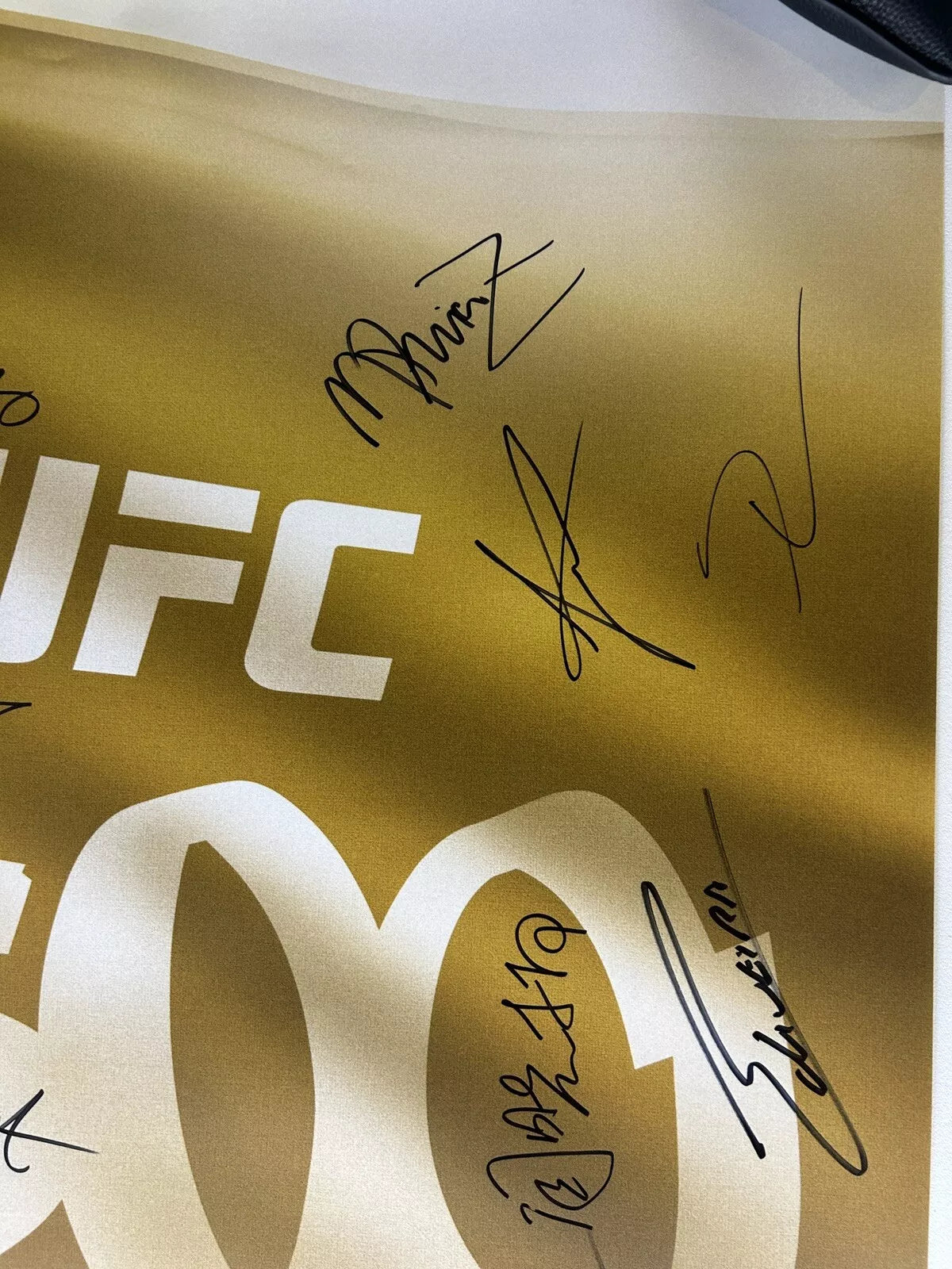 UFC 300 Signed Event Poster SBC, Cody Brundage actual Poster 15/140