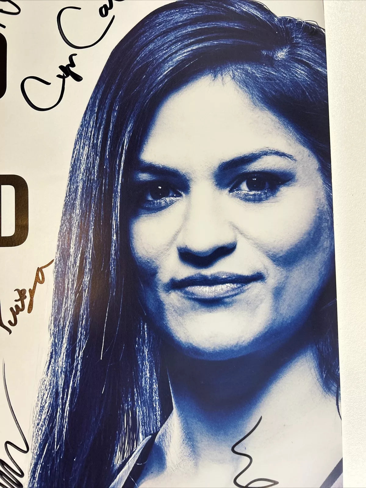 UFC Gunnar Nelson vs. Ponzinibbio Signed Event Poster SBC Feldor Pantoja