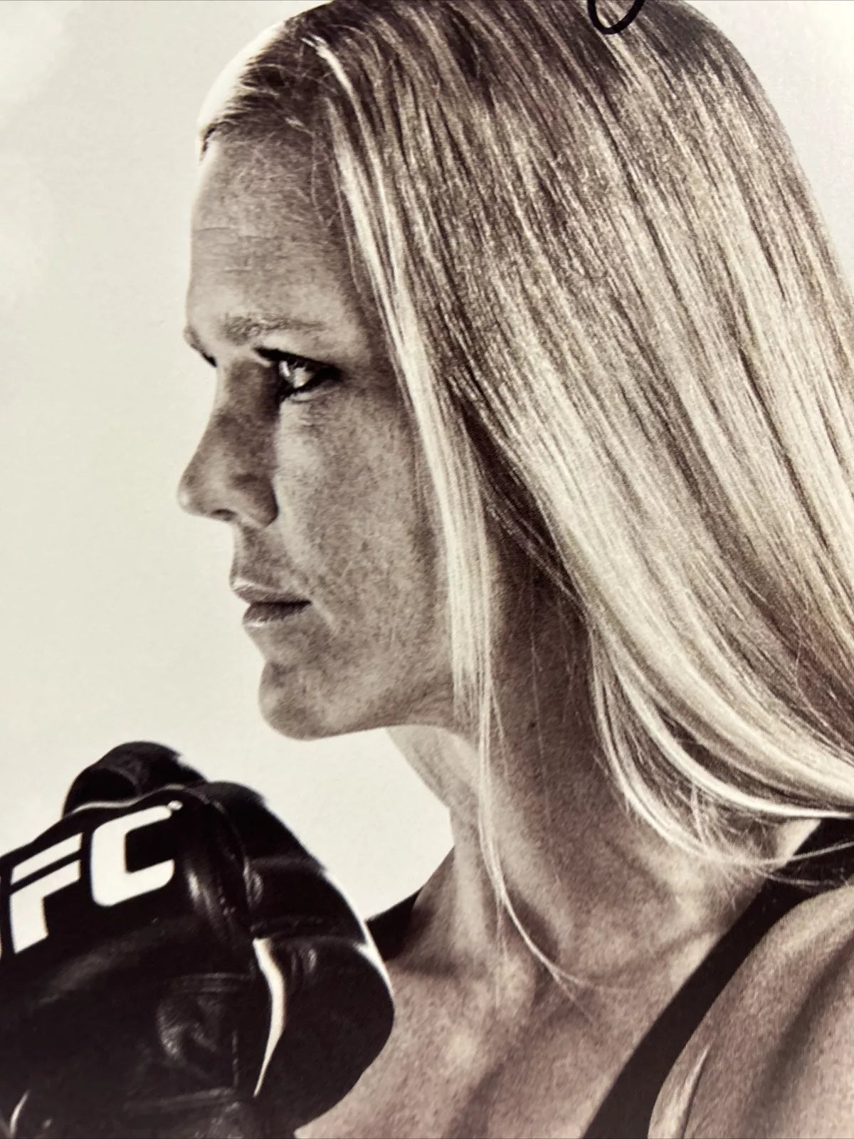 UFC 184 Ronda Rousey Vs Cat Zingano Signed Event Poster SBC FREE Program