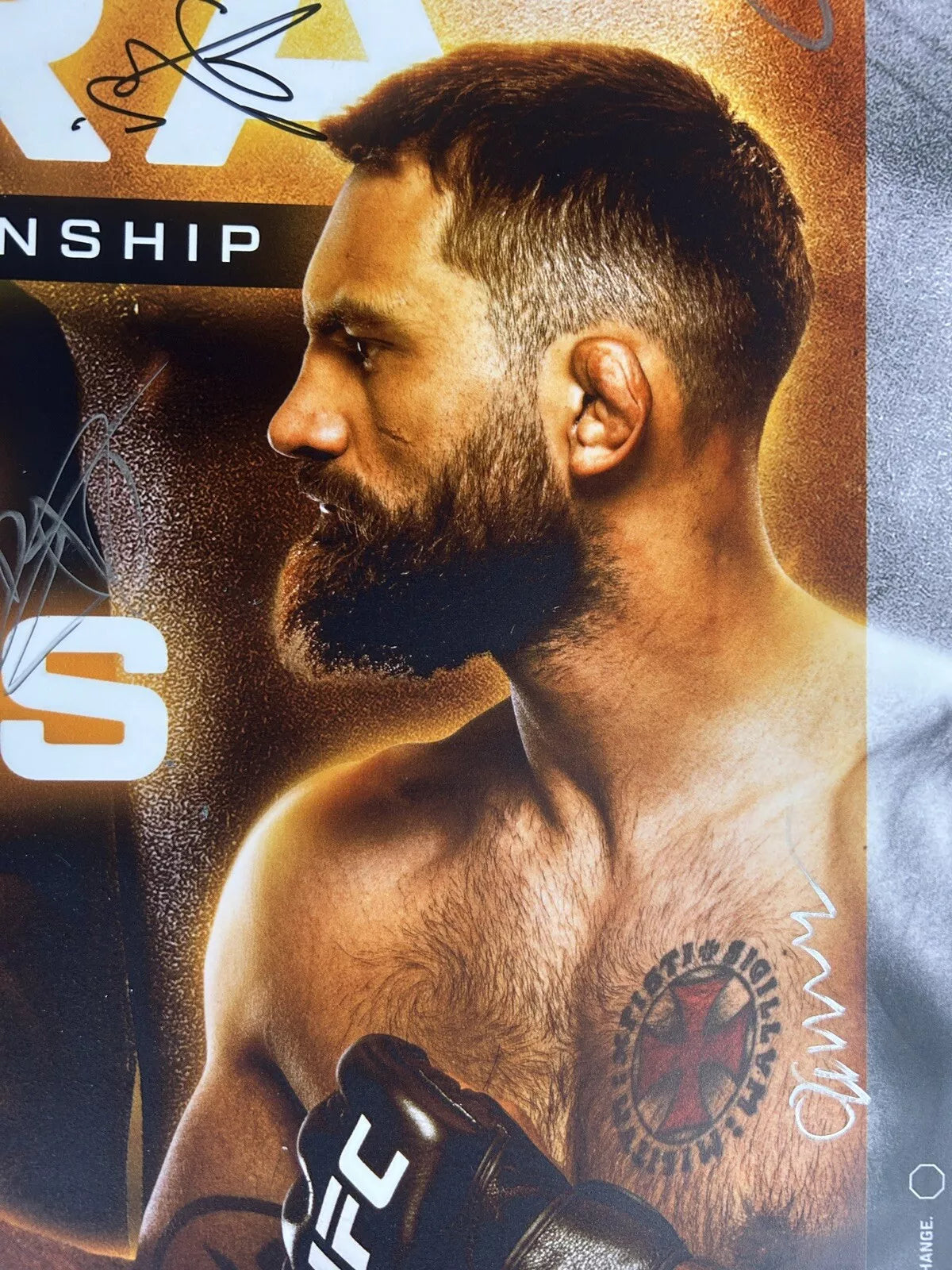 UFC 299 Sean O'Malley Vs Chito Vera 2 Signed Event Poster SBC