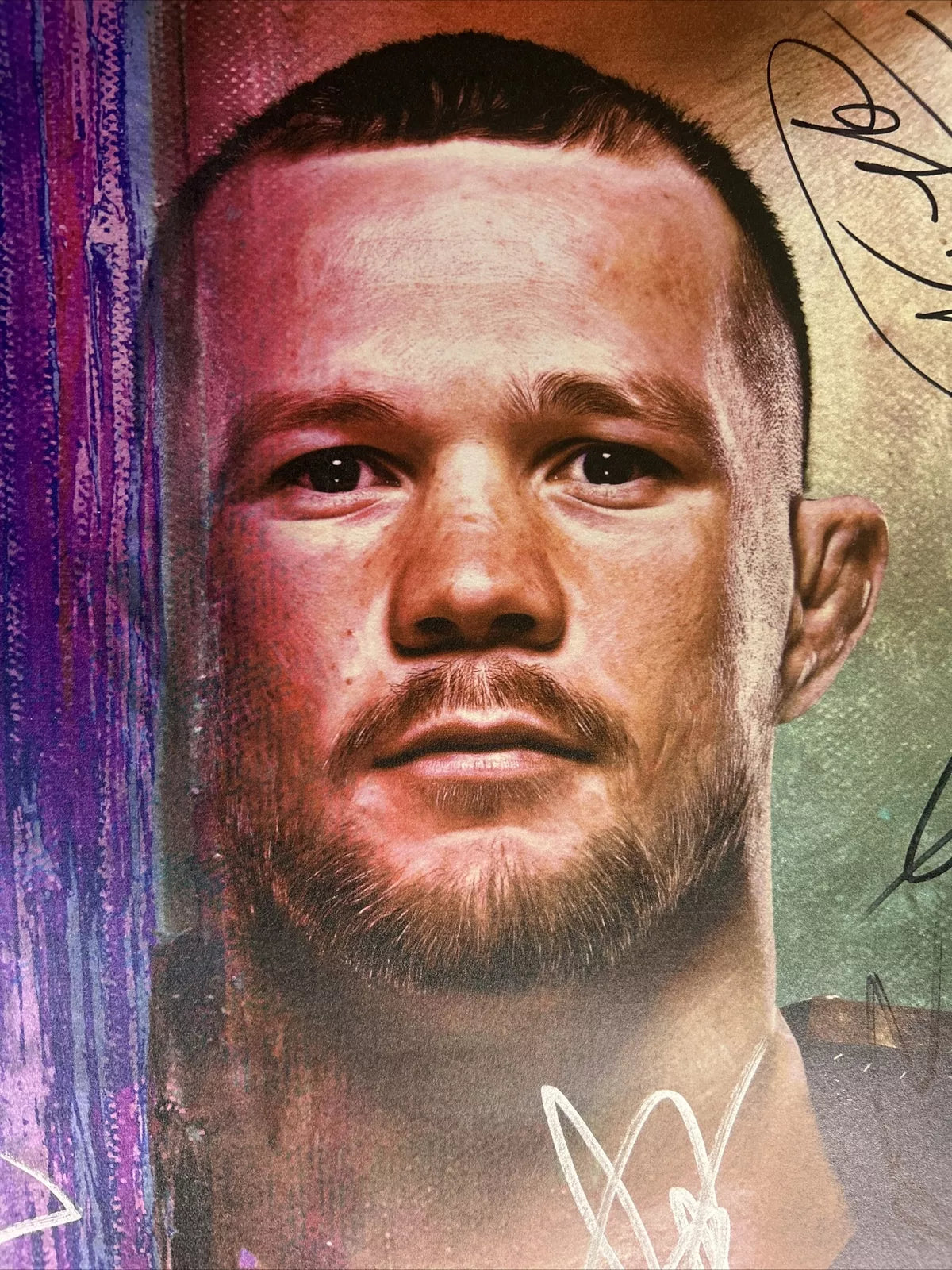 UFC 273 Alexander Volkanovski vs The Korean Zombie Signed Event Poster SBC