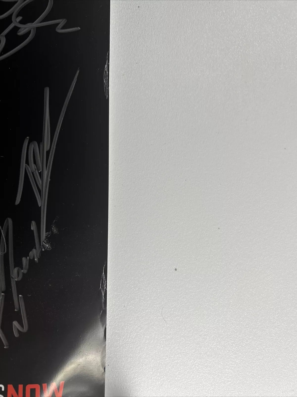 UFC 183 Anderson Silva Vs Nick Diaz Signed Event Poster SBC