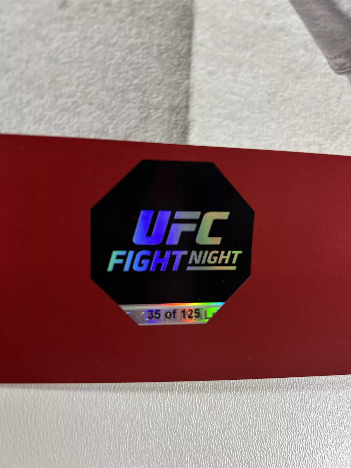 Cub Swanson Vs Artem Lobov UFC Signed Event Poster SBC