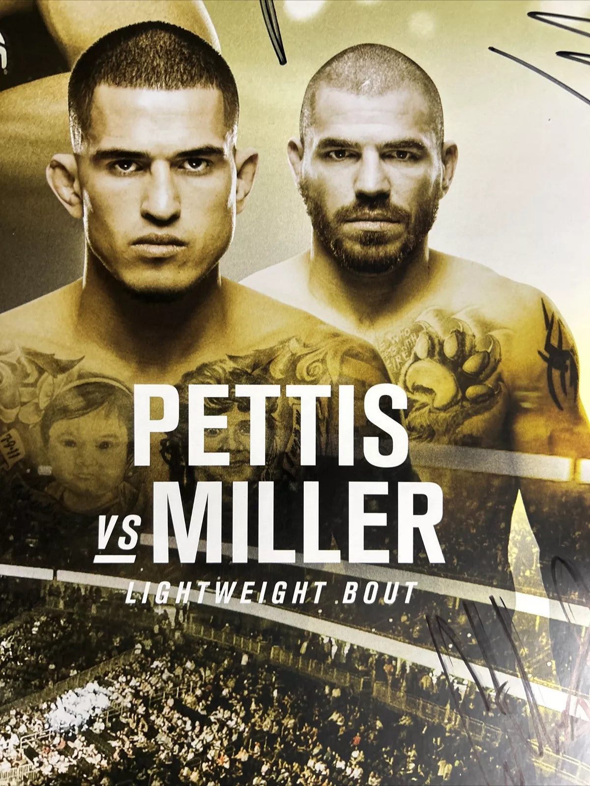 UFC 213 Yoel Romero vs. Robert Whittaker 1 Signed Event Poster SBC