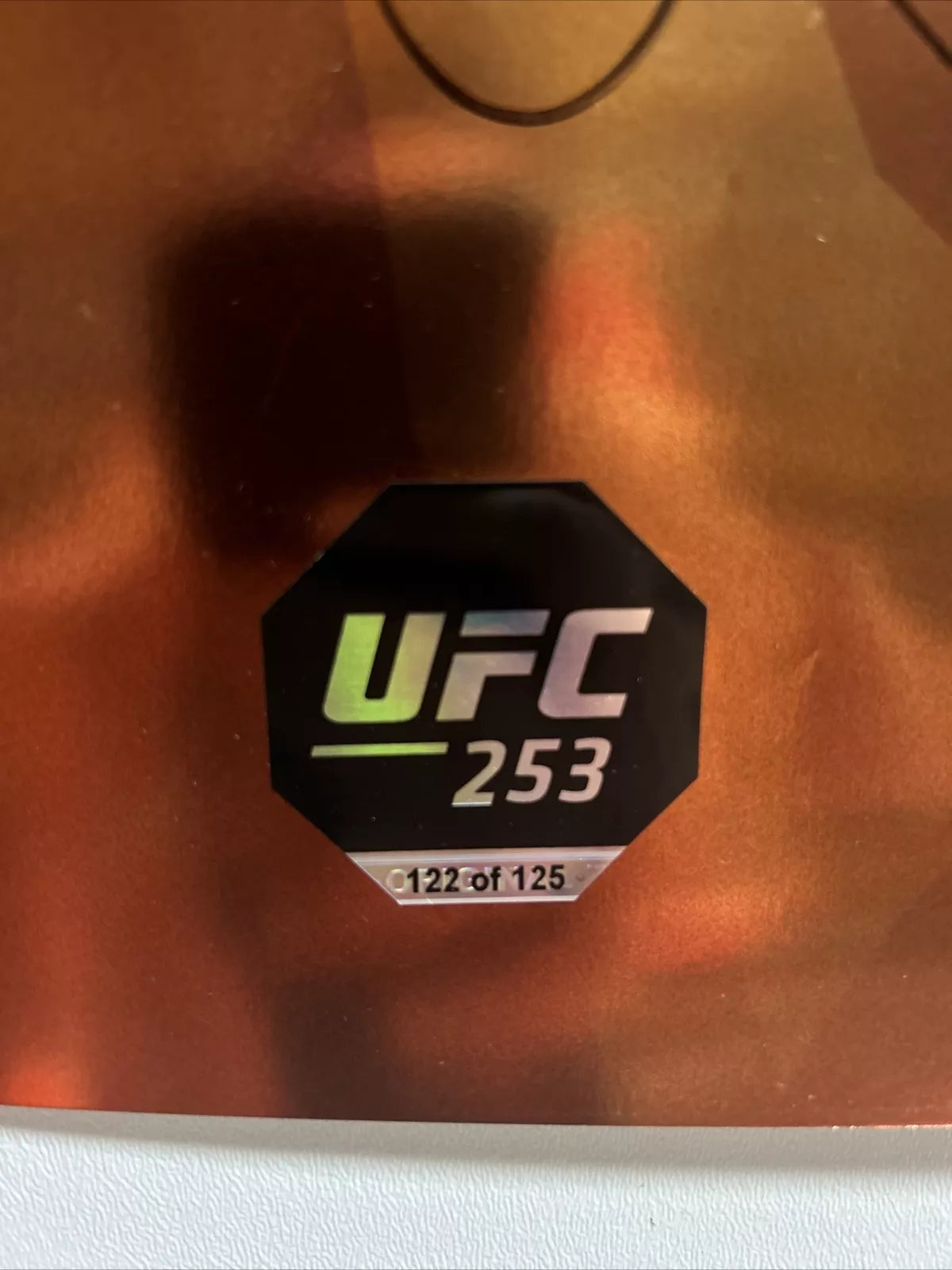 UFC 253 Israel Adesanya vs Paulo Costa Signed Event Poster SBC