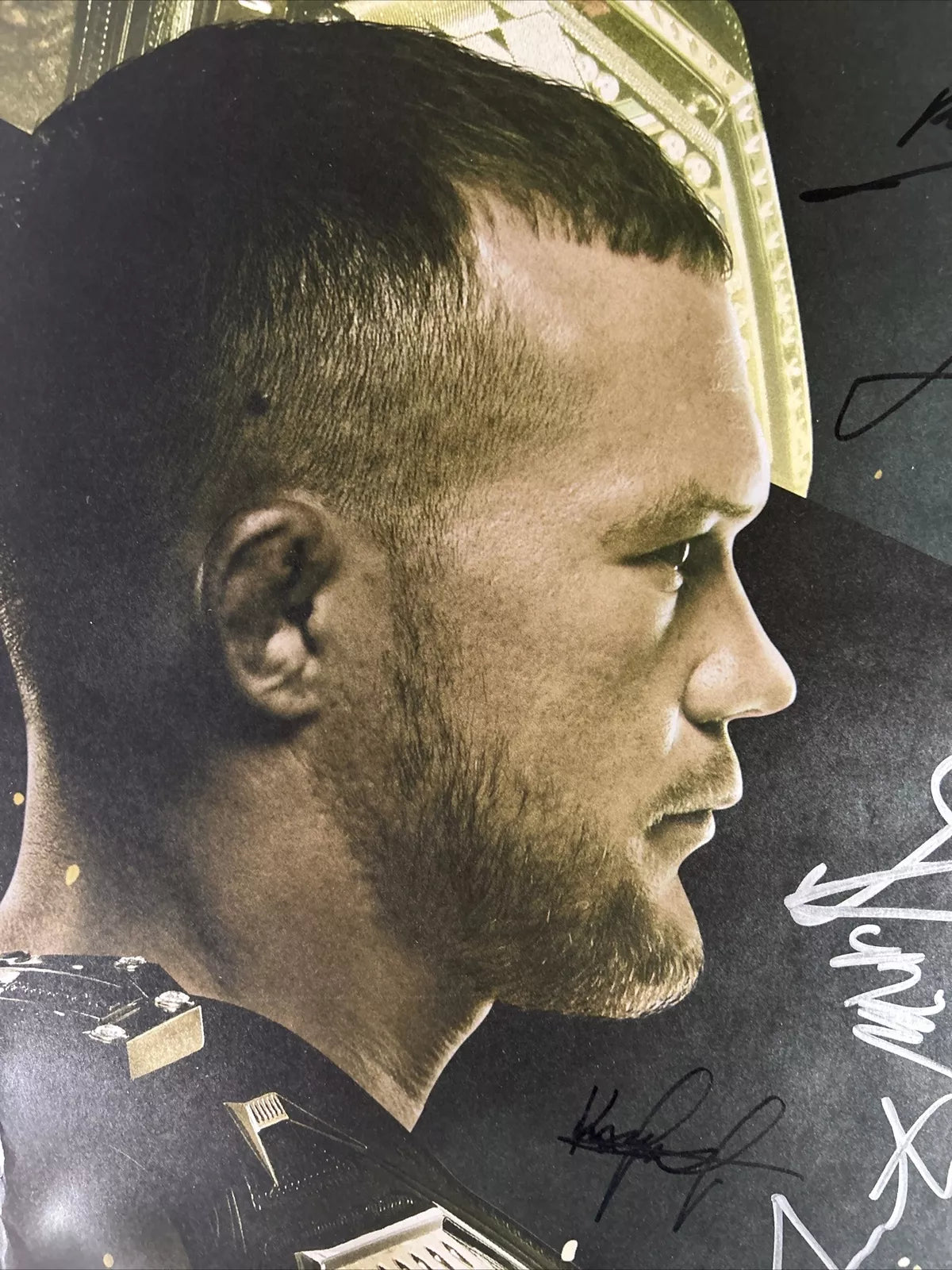 UFC 259 Jan Blachowicz vs. Israel Adesanya Signed Event Poster SBC