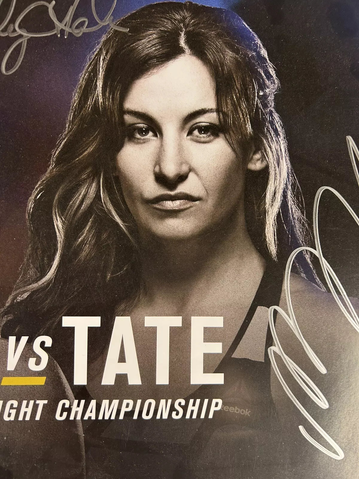 UFC 196 Conor McGregor Vs Nate Diaz Signed Event Poster SBC