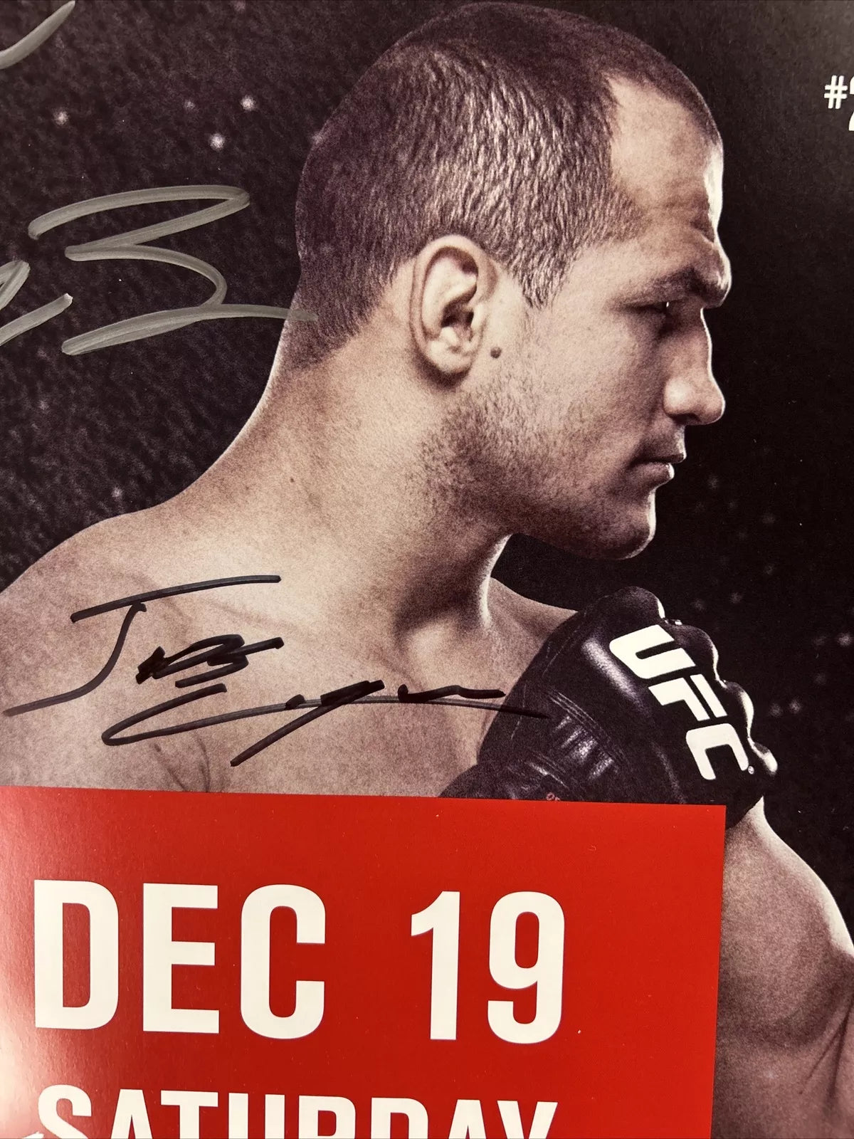 UFC on Fox: Dos Anjos vs. Cowboy 2 Signed Event Poster SBC