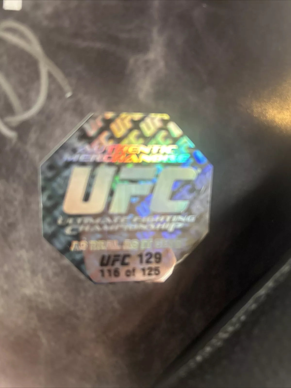 UFC 129 George St-Pierre Vs Jake Shields Signed Event Poster SBC