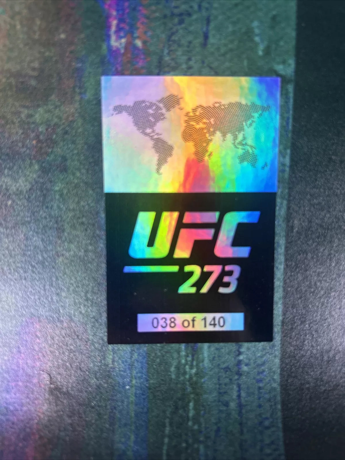 UFC 273 Alexander Volkanovski vs The Korean Zombie Signed Event Poster SBC