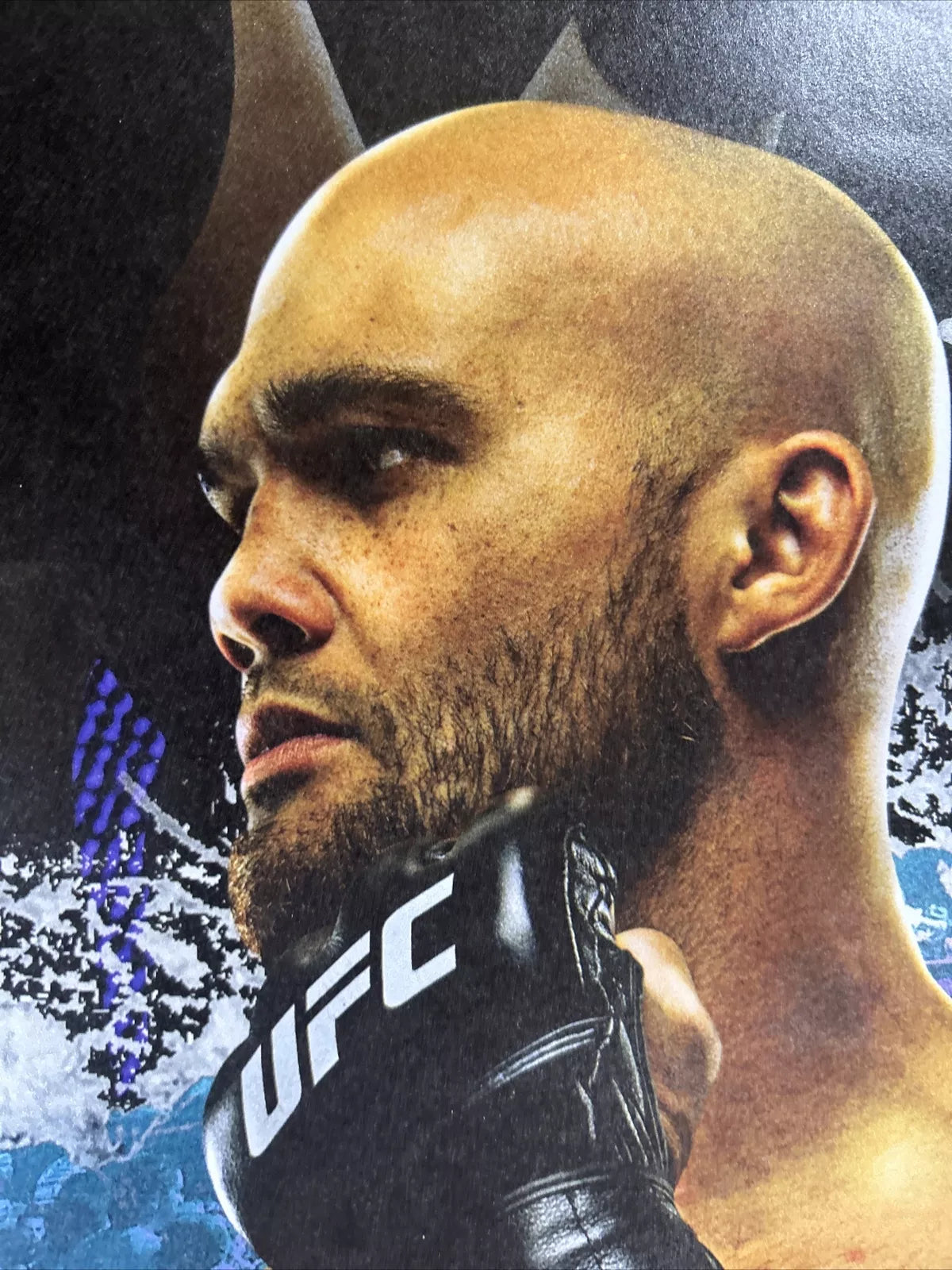 UFC 266 Alexander Volkanovski vs. Brian Ortega Signed Event Poster SBC- Nick Diaz