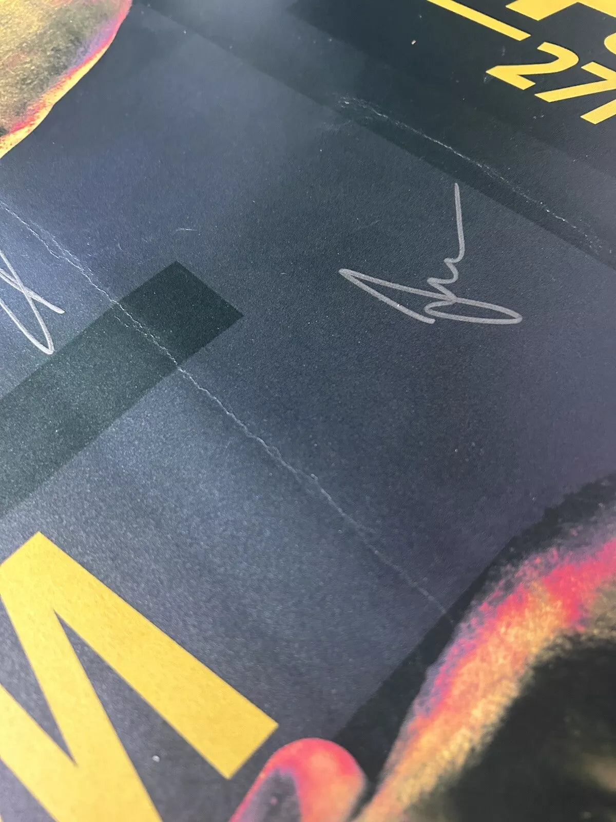 UFC 271 Israel Adesanya vs. Rob Whittaker 2 Signed Event Poster SBC