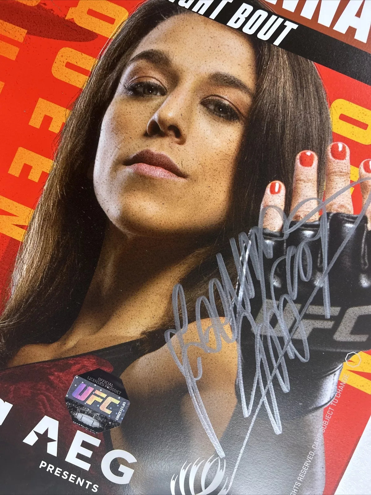 UFC 275 Glover Teixeira vs Jiri Procházka Signed Event Poster SBC