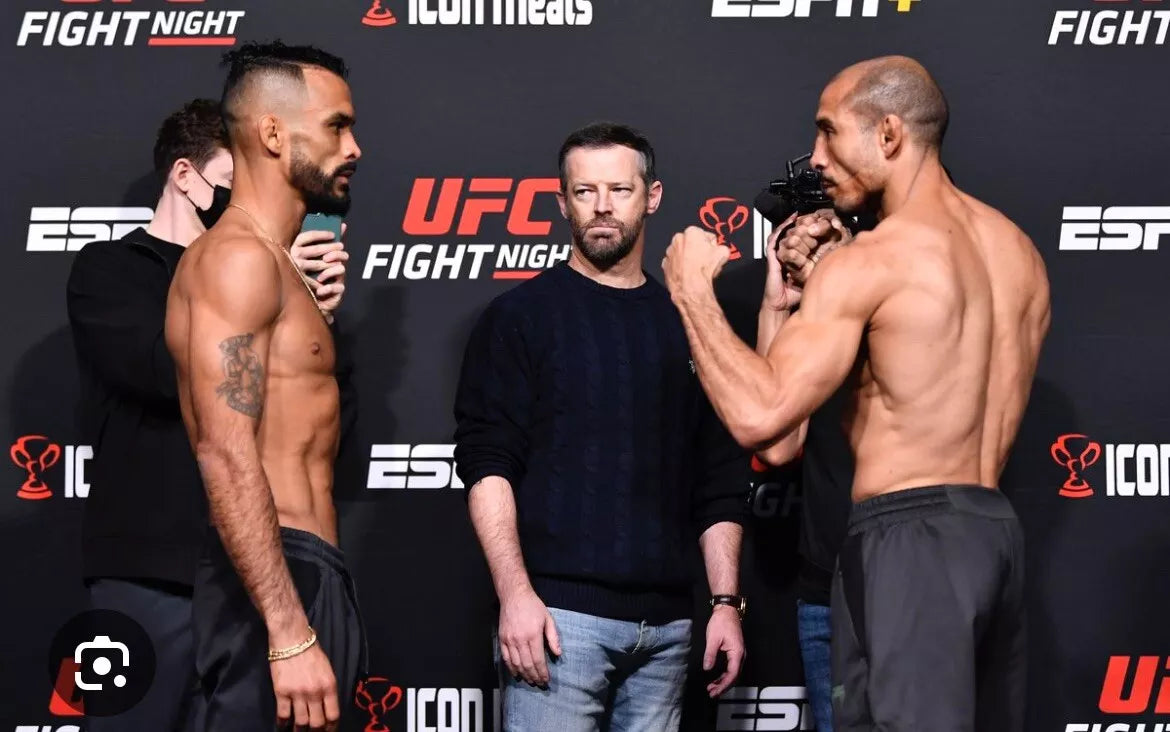 UFC Rob Font Vs Jose Aldo Signed Event Poster SBC
