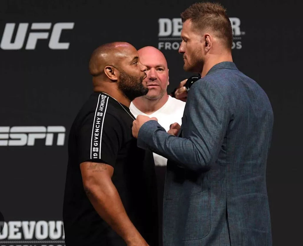 UFC 241 Daniel Cormier Vs Stipe Miocic 2 Signed Event Poster SBC
