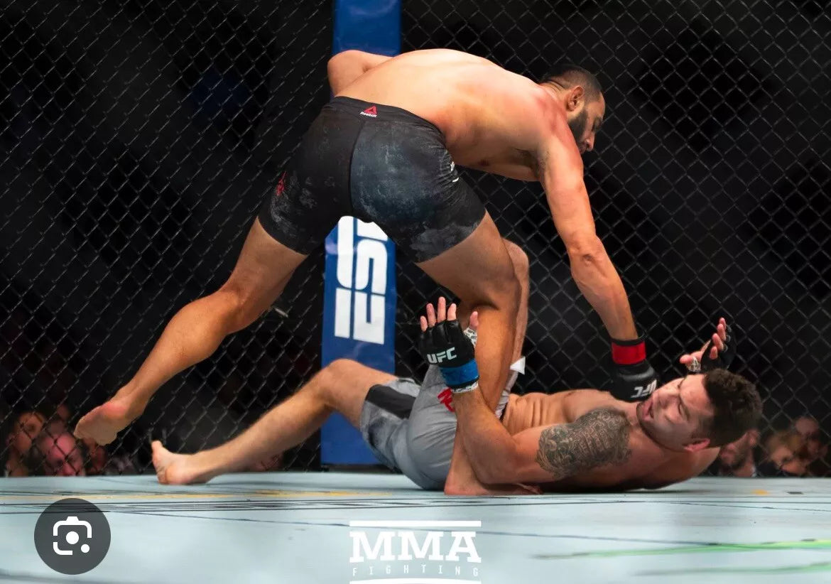 UFC Dominick Reyes Vs Chris Weidman Signed Event Poster SBC Boston