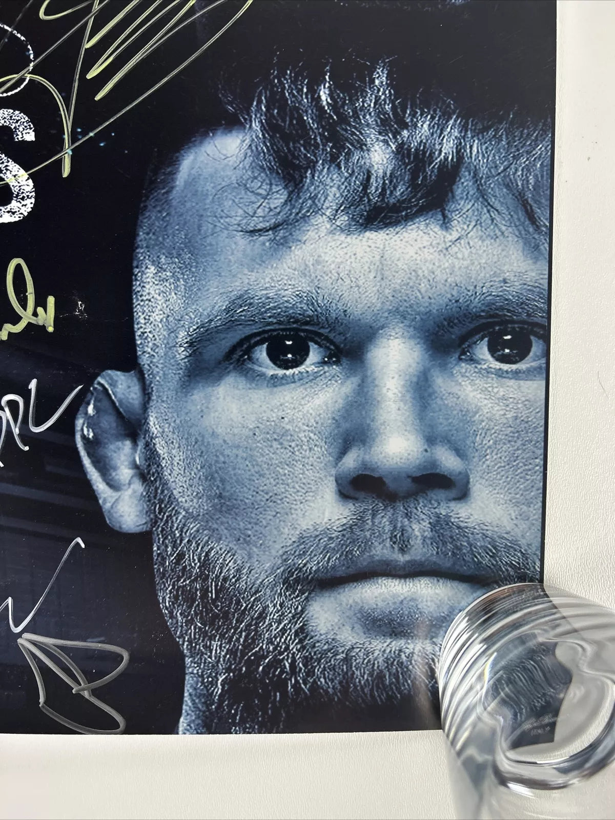Gamebred Boxing 4 Roy jones Jr VS Pettis Signed event poster SBC