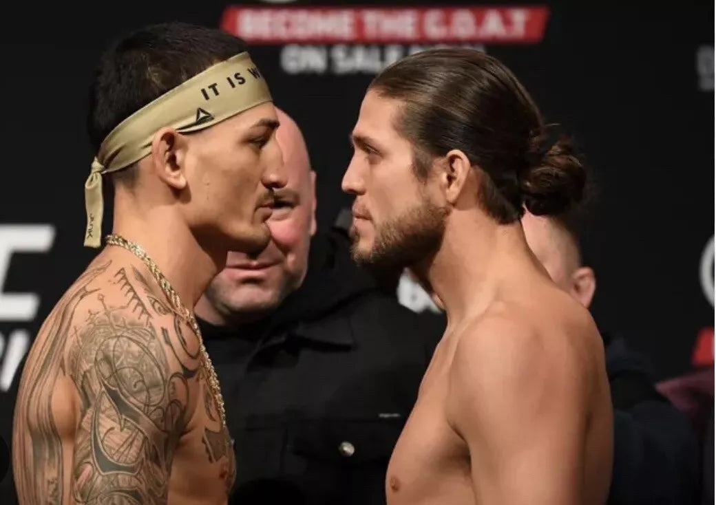 UFC 231 Max Holloway Vs Brian Ortega Signed Event Poster SBC