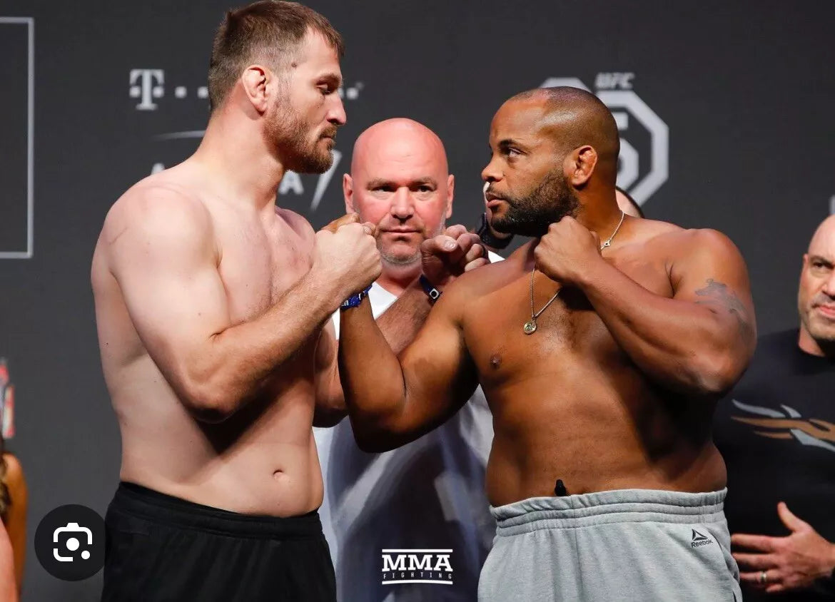 UFC 241 Daniel Cormier Vs Stipe Miocic 2 Signed Event Poster SBC