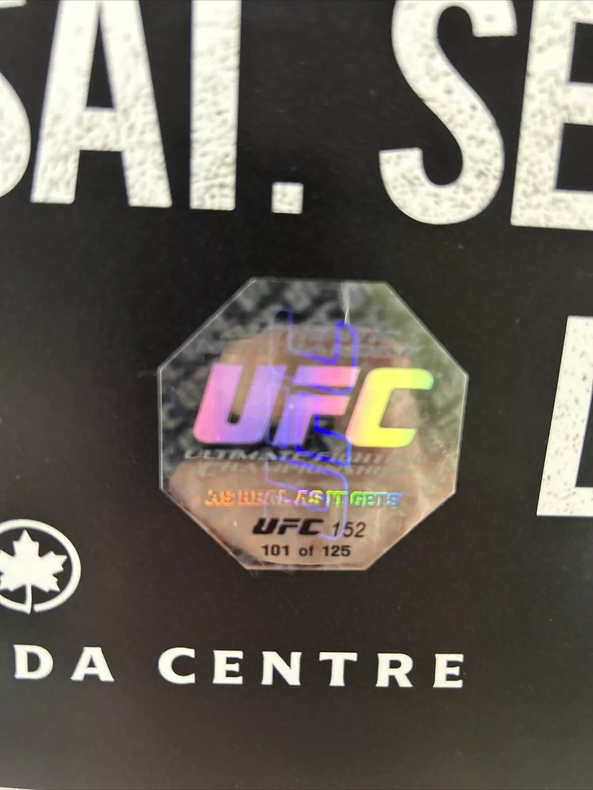 UFC 152 Jon Jones Vs Vitor Belfort Signed Event Poster SBC