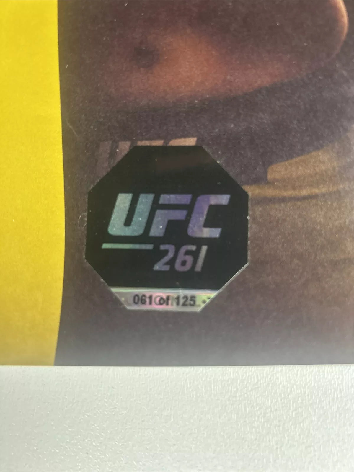 UFC 261 Usman vs. Gamebred Masvidal 2 Signed Event Poster SBC Jacksonville