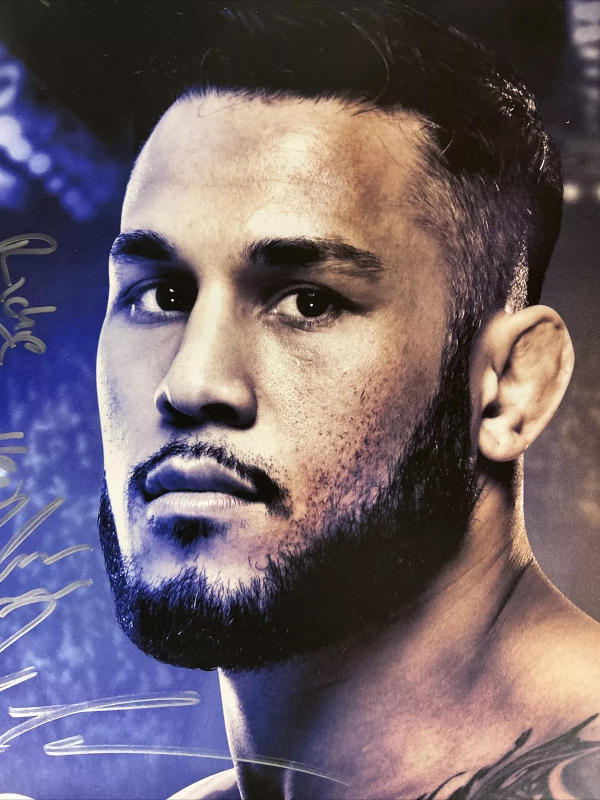 UFC TUF 27 Finale Israel Adesanya Vs Tavares Signed Event Poster SBC Bryce Debut