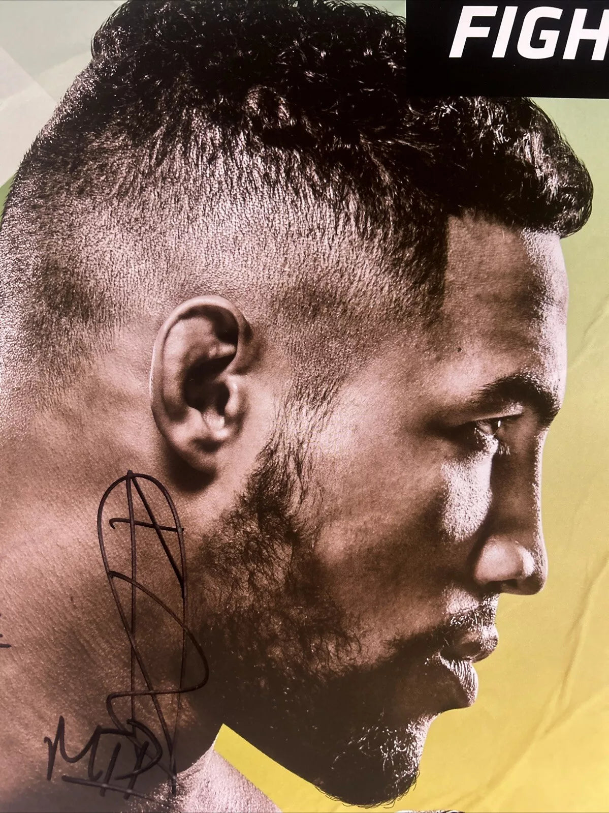 UFC Fight Night 170 Kevin Lee Vs Charles Oliviera Signed Event Poster SBC Burns Maia